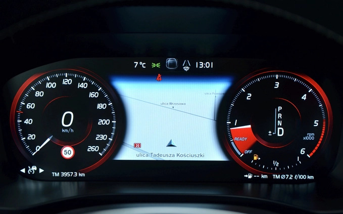 Volvo XC 60 cena 149889 przebieg: 100000, rok produkcji 2019 z Pyzdry małe 254